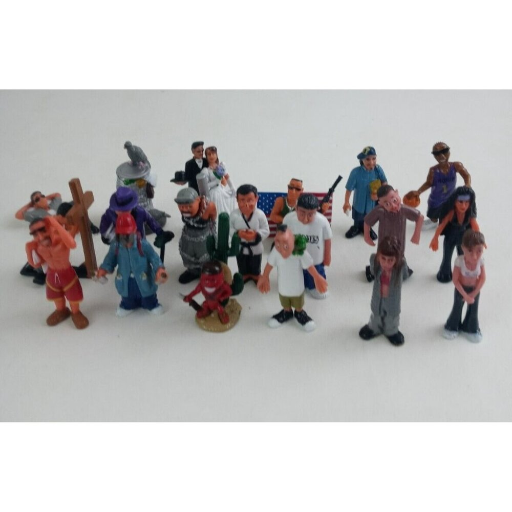 Lot of 19 Homies Series 6 Figure 1.75"